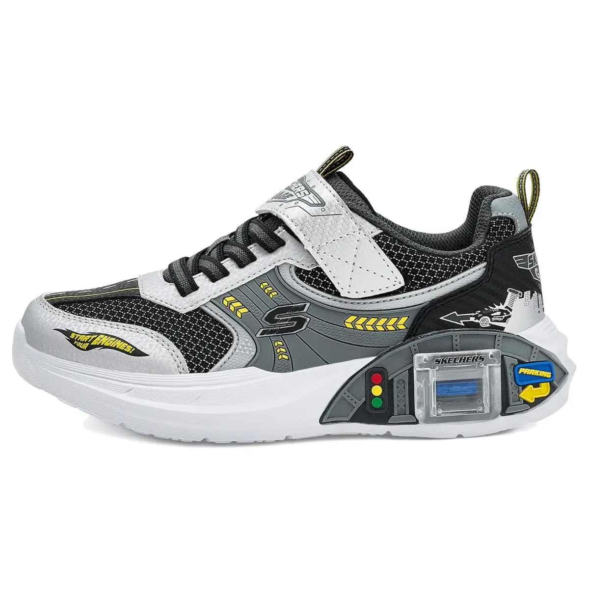 Skechers shoes - Black/Blue/Orange 23