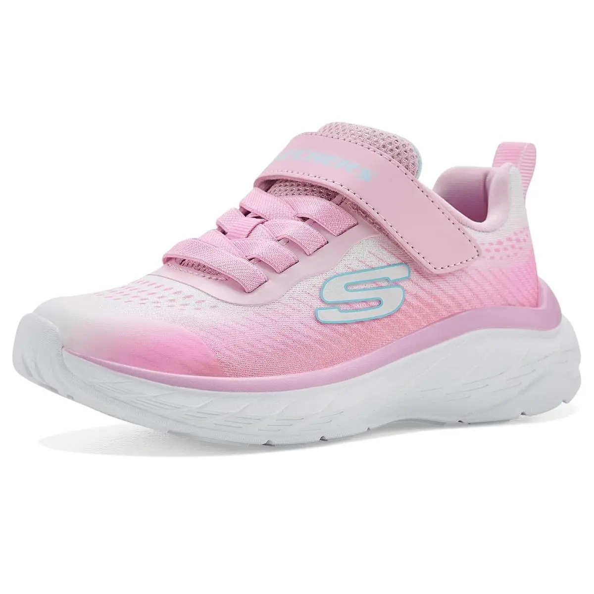 Girl`s Shoes  Kids Boundless - Color Blitz 303599L Little Kid/big Kid Light Pink/Multi by Skechers