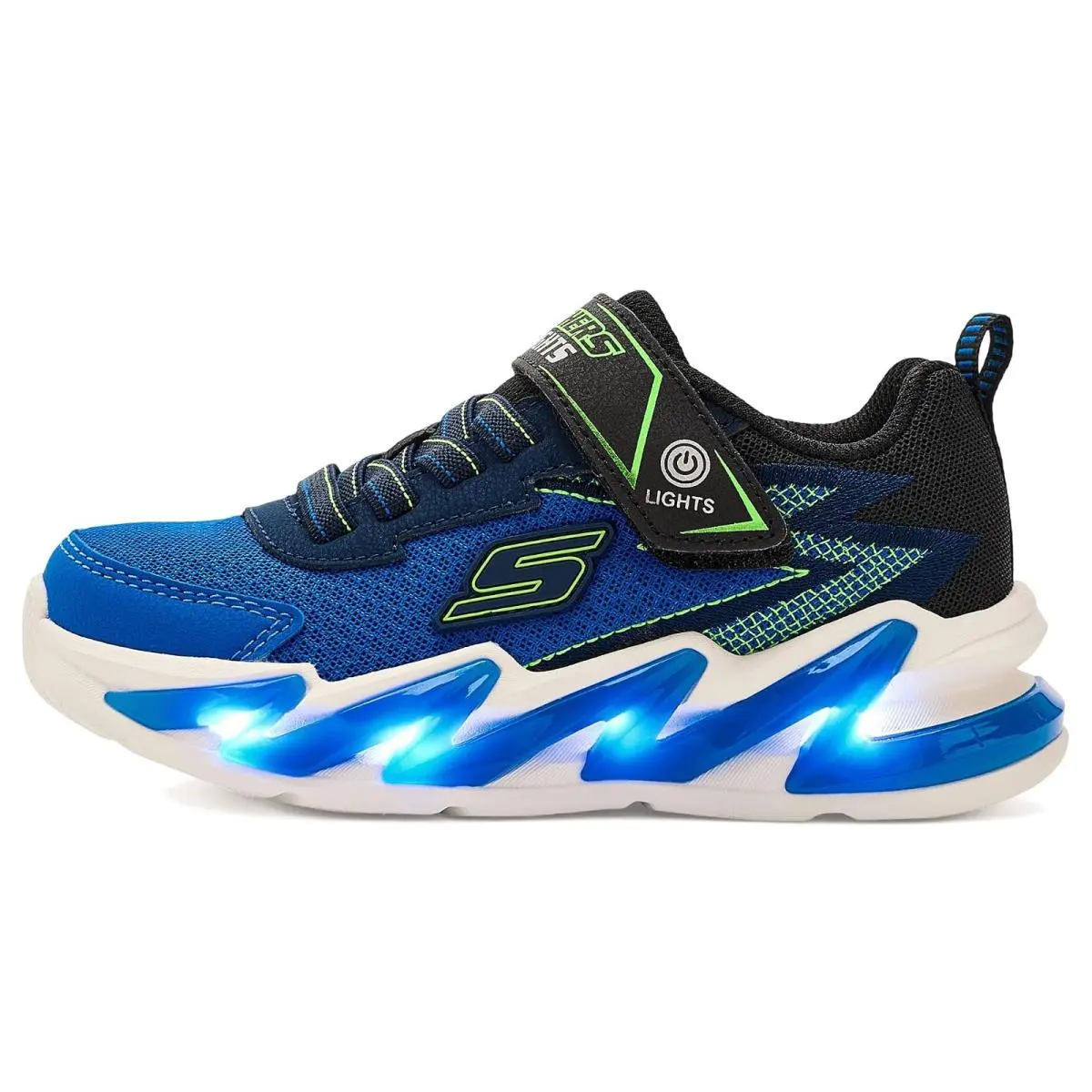 Skechers shoes - Black/Blue/Lime 2