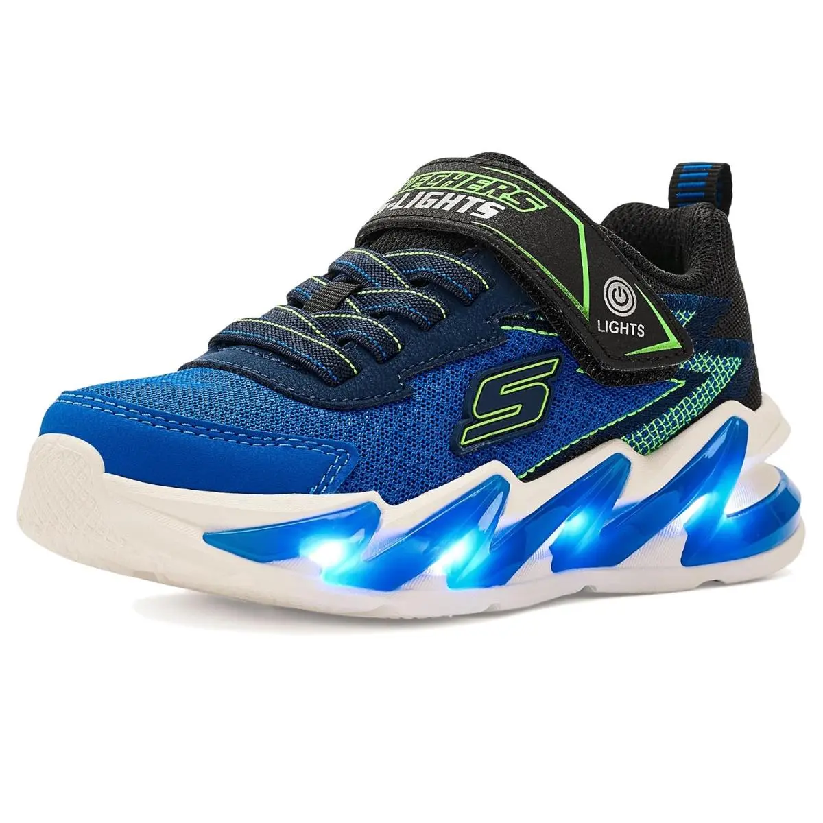 Skechers shoes - Black/Blue/Lime 6