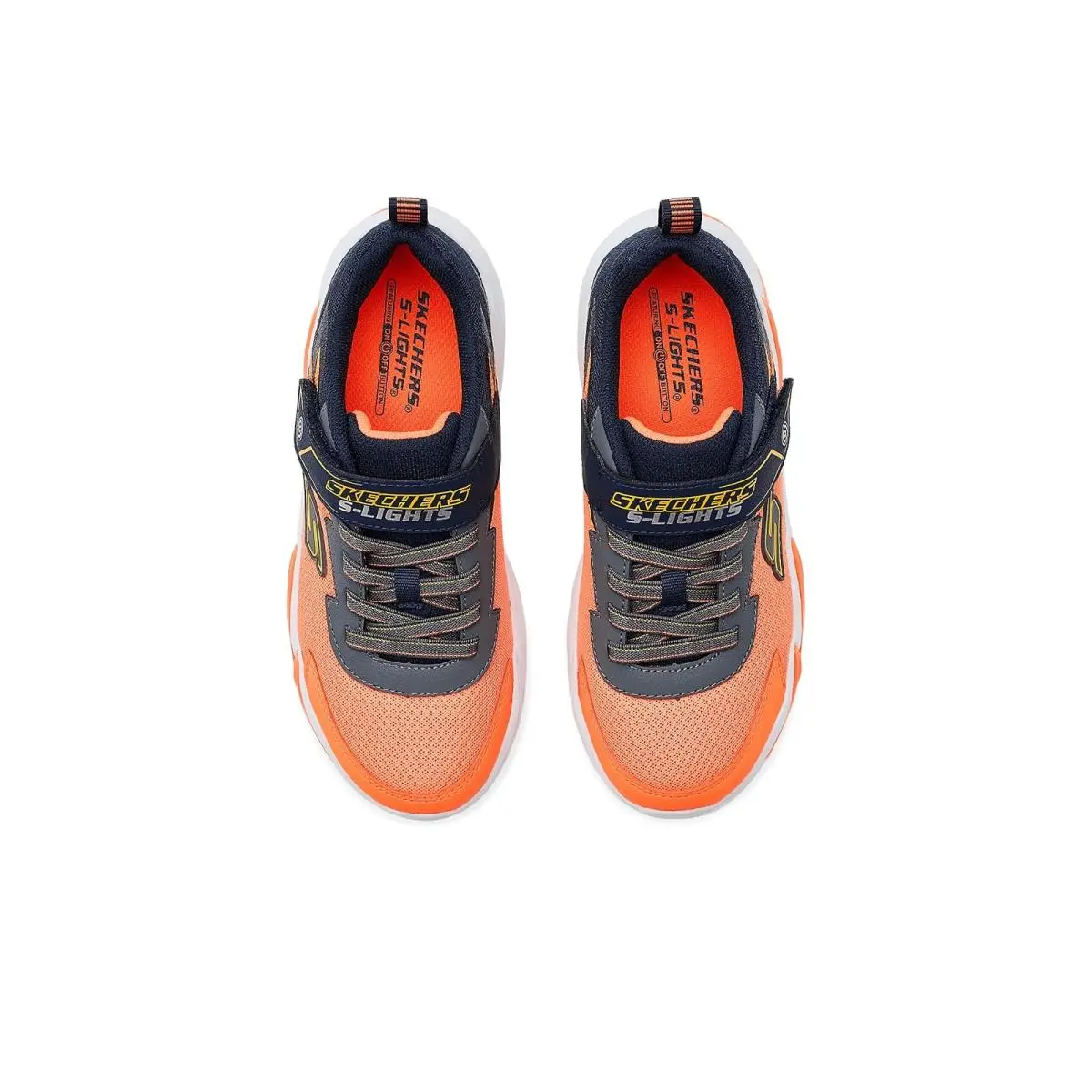 Skechers shoes - Orange/Navy 7