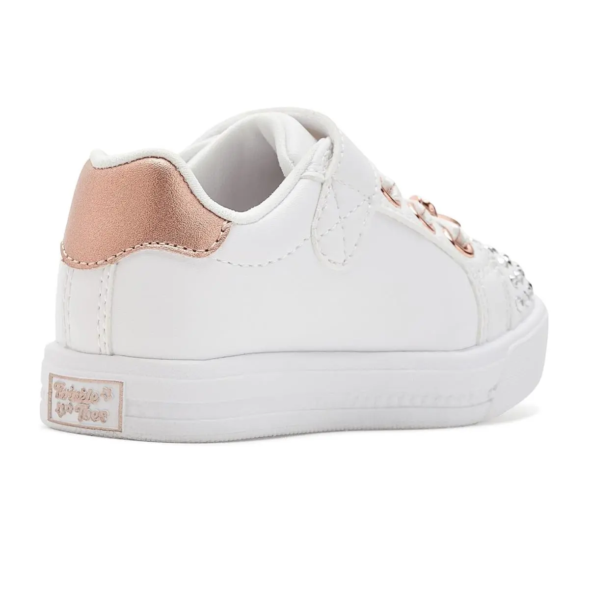Skechers shoes - White/Rosegold 8