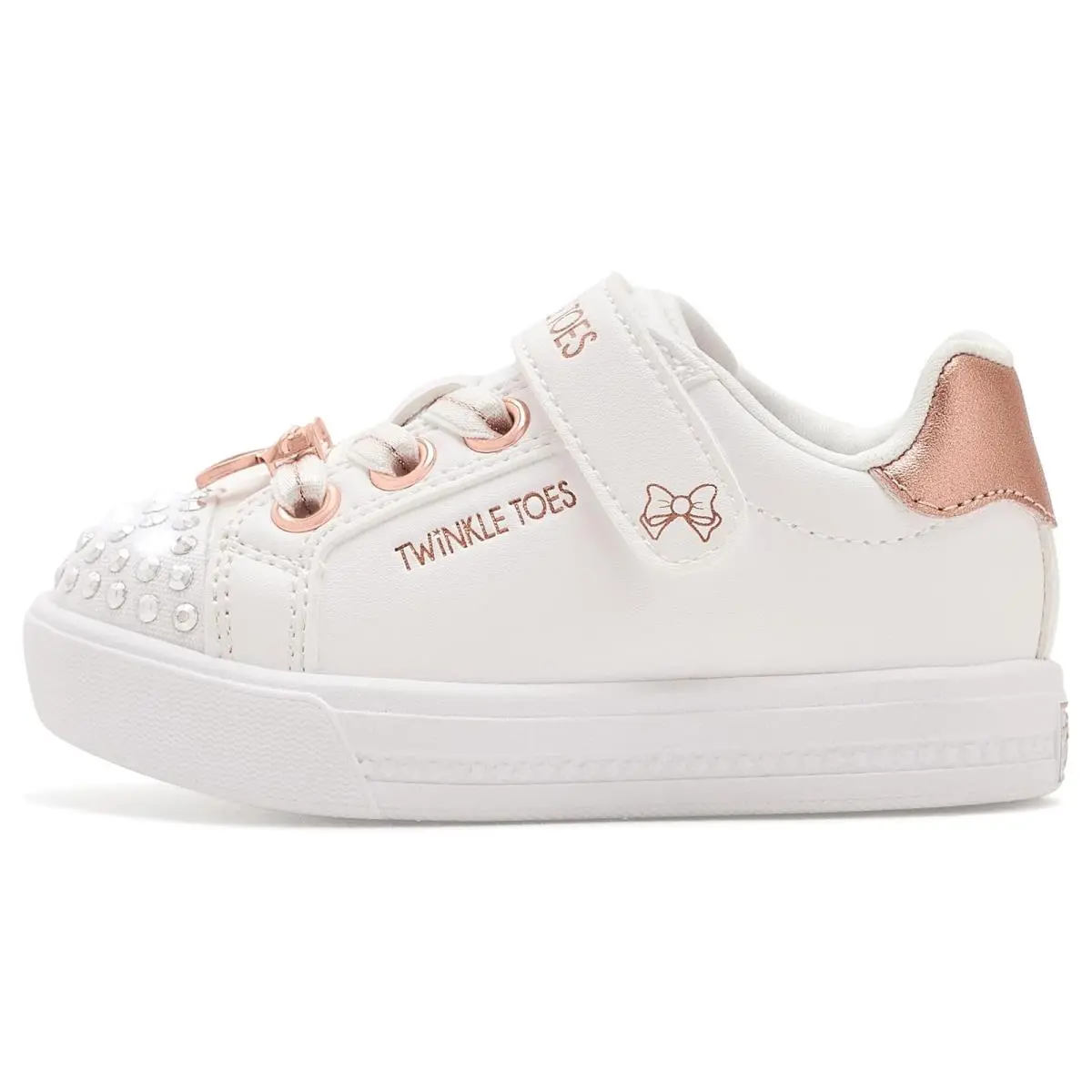 Skechers shoes - White/Rosegold 9