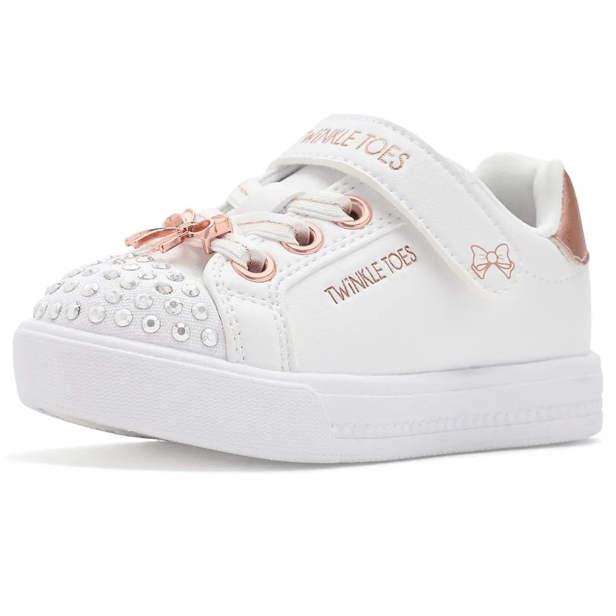 Skechers shoes - White/Rosegold 6