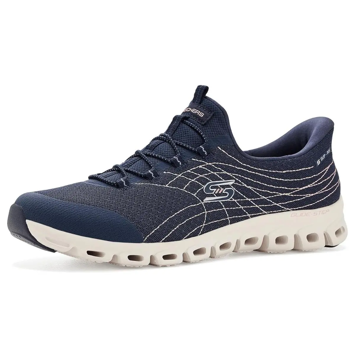 Woman`s Shoes Skechers Hands Free Slip-ins: Glide-step - Prismatic