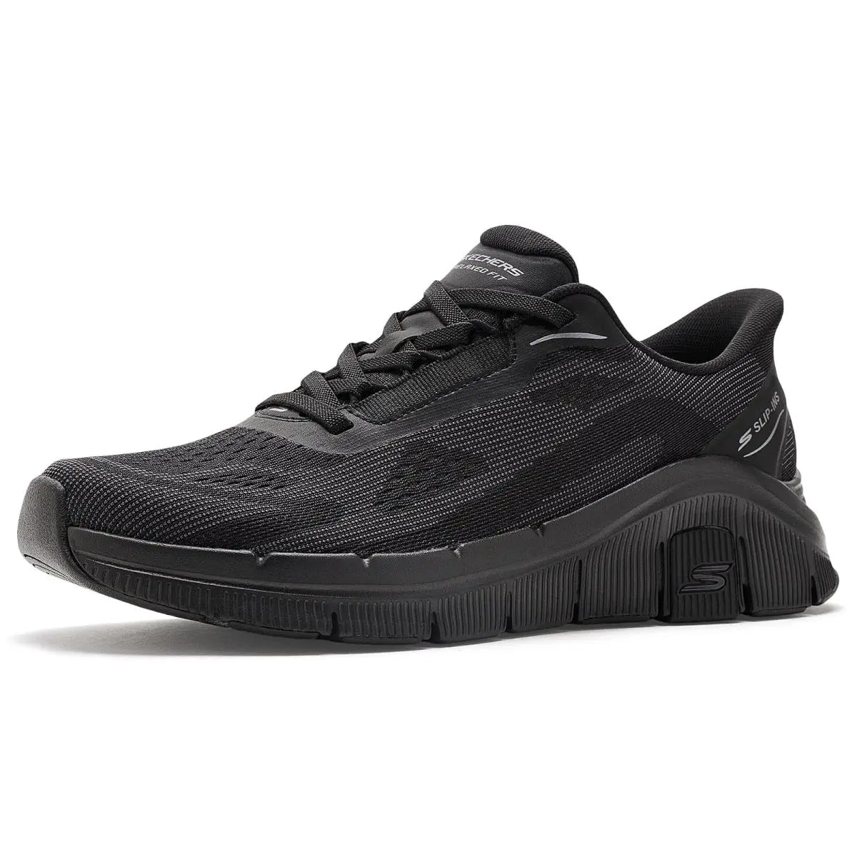 Man`s Shoes Skechers Relaxed Fit Flex Zayder Hands-free Slip