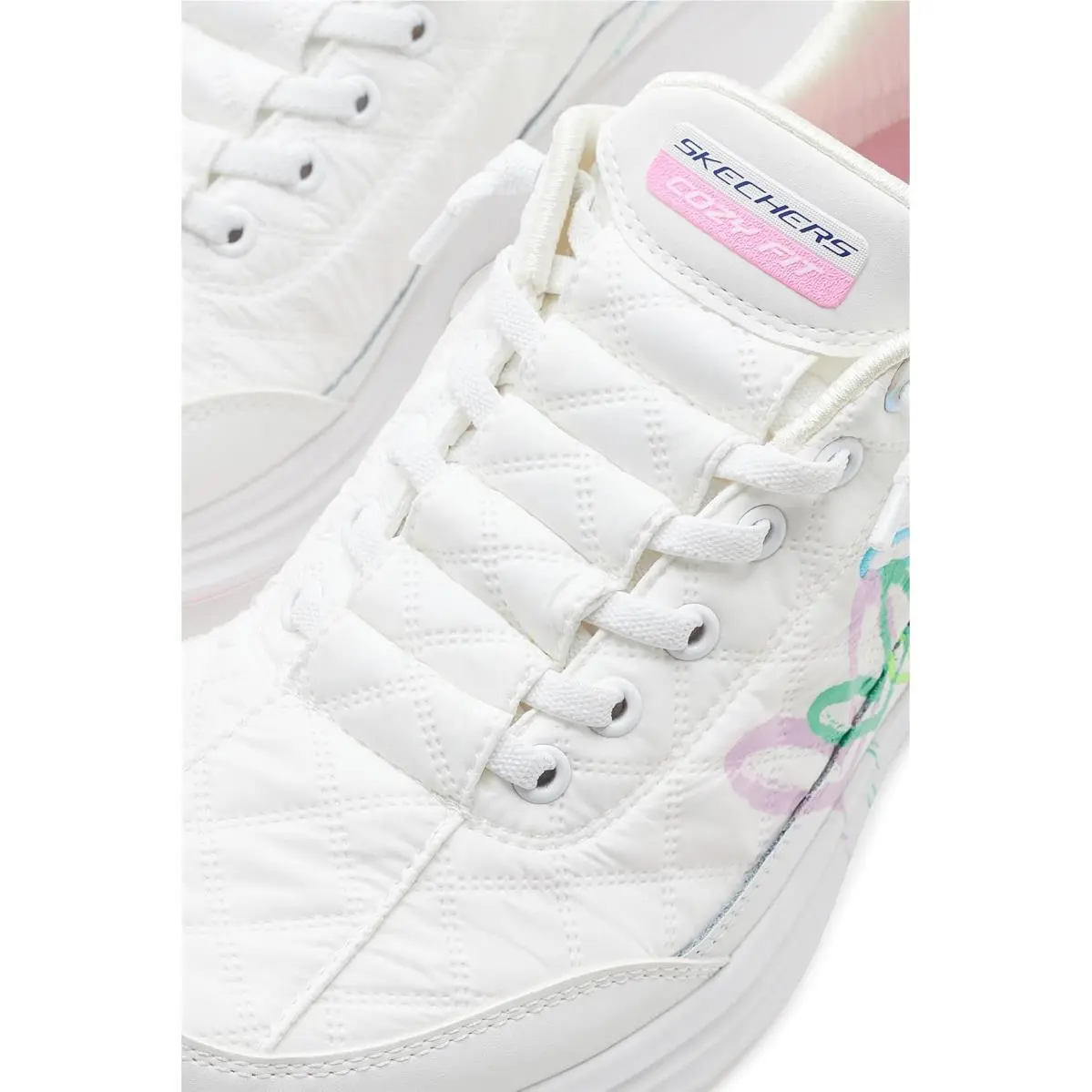 Skechers shoes - White Multi 4