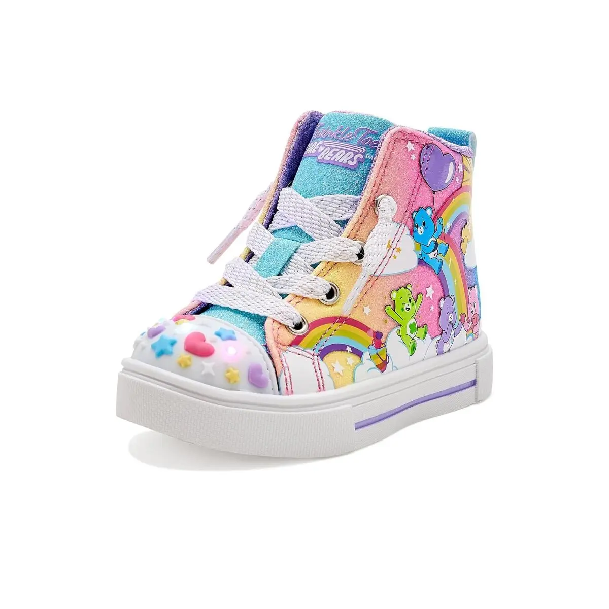 Girl`s Shoes Skechers Kids X Care Bear-twinkle Sparks 314491N Toddler