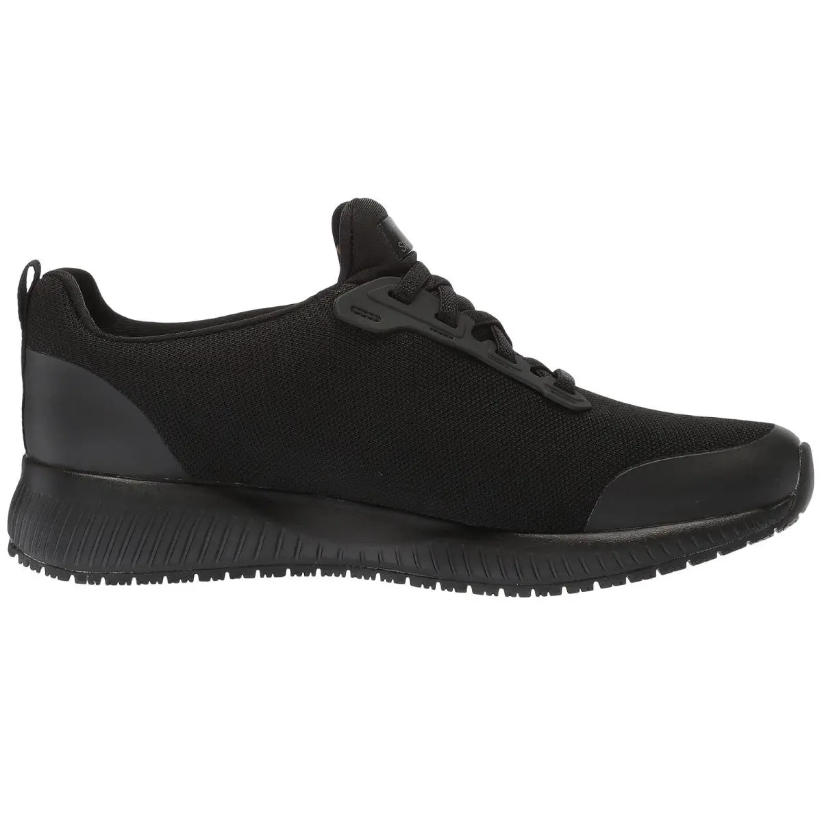 Skechers shoes - Black Flat Knit 4