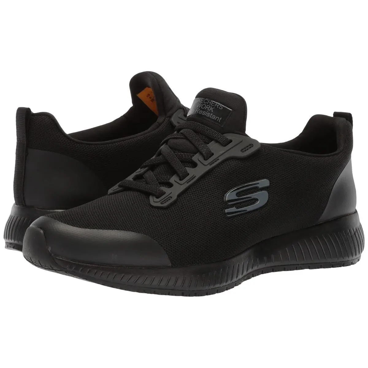 Skechers shoes - Black Flat Knit 6