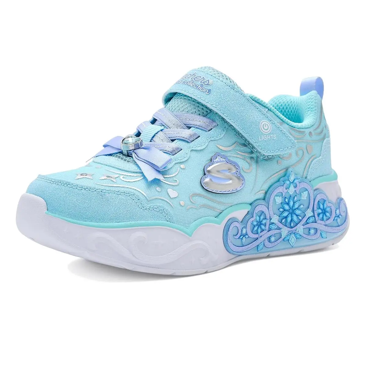 Girl`s Shoes Skechers Kids Princess Steps 303732L Little Kid/big Kid