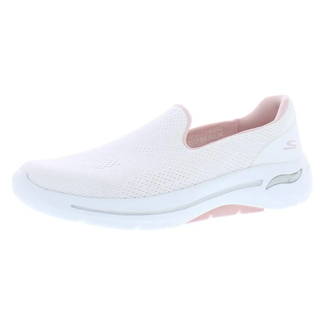 Skechers shoes - White/Light Pink, Main: White 5