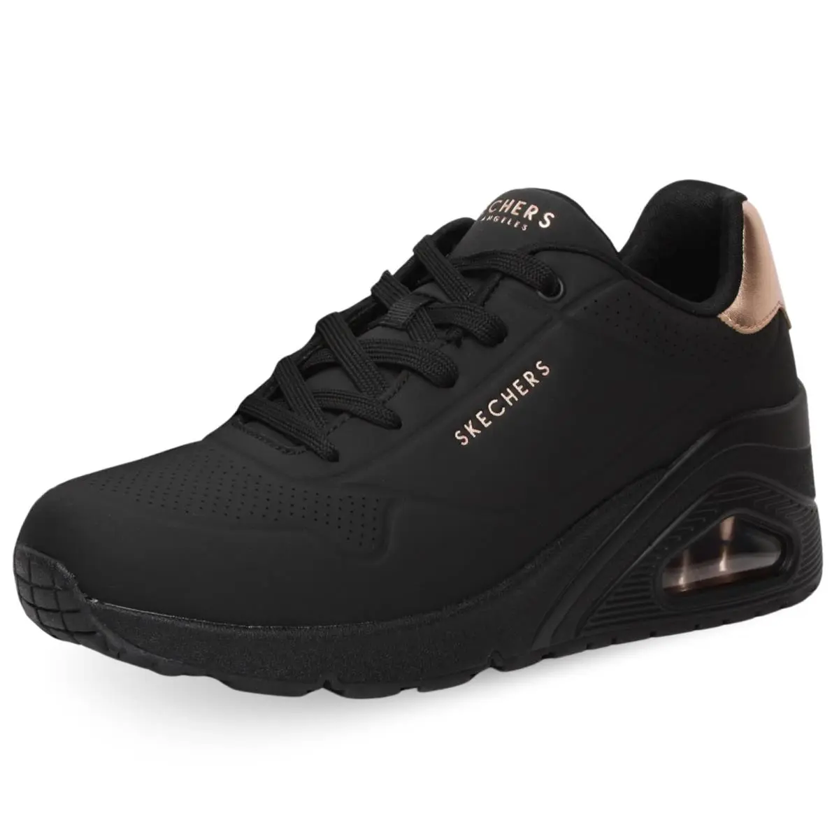 Skechers shoes - 177520 w wht - wht - 177520 - black 5