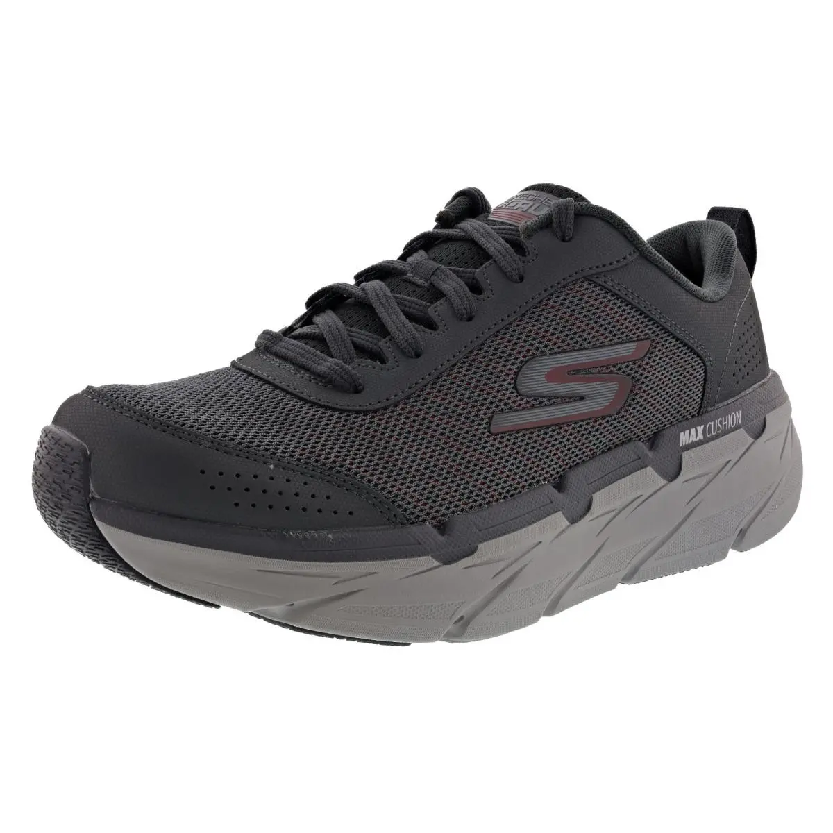 Skechers shoes - MAX CUSHIONING PREMIER- PARAGON 220078 CCRD - 220078 CCRD - CHARCOAL / RED 4