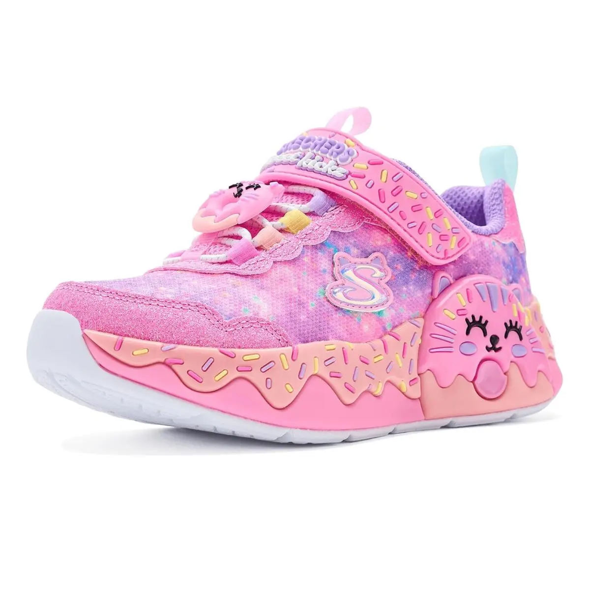 Girl`s Shoes Skechers Kids Donut Kitty 302367L Little Kid/big Kid