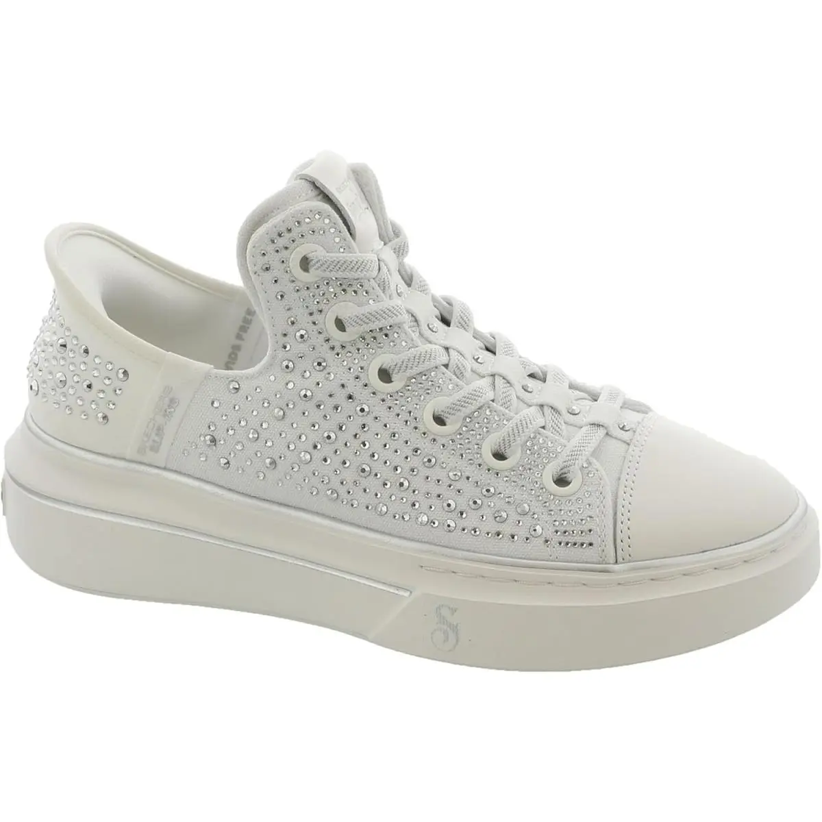 Skechers Women`s Dogg: Snoop One-rhine-stoned Hands Free Slip-ins Sneaker