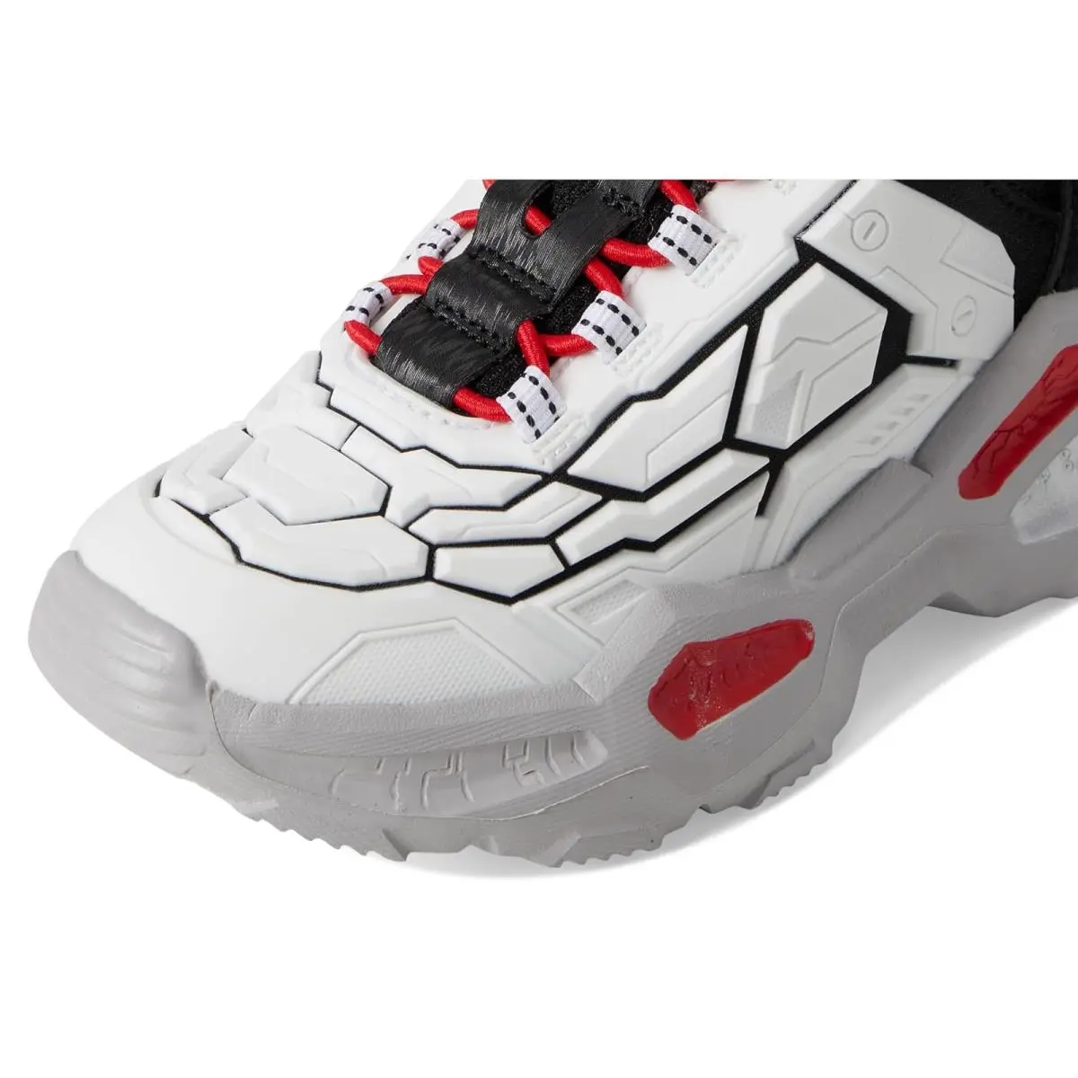 Skechers shoes - White/Black/Red 4