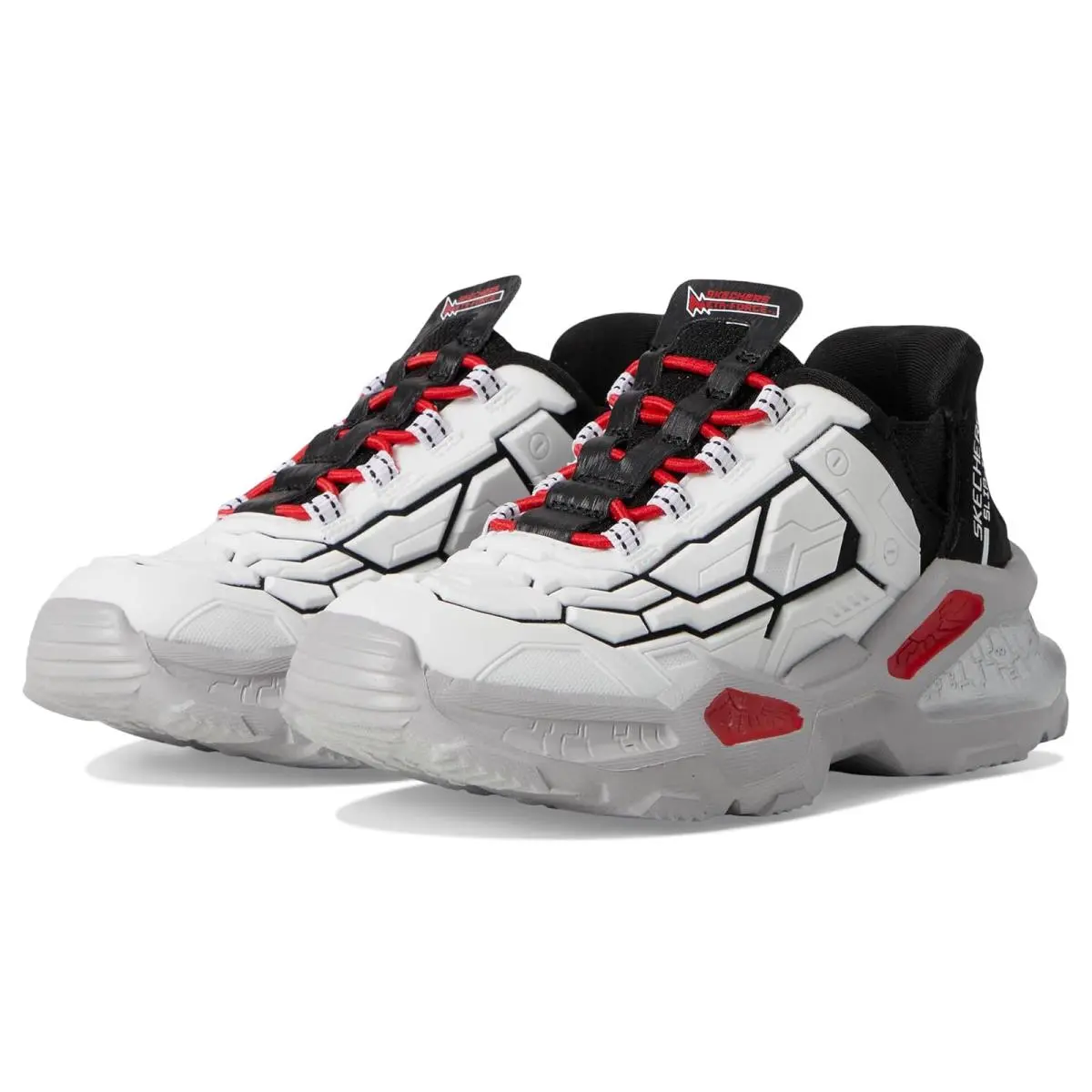 Skechers shoes - White/Black/Red 6