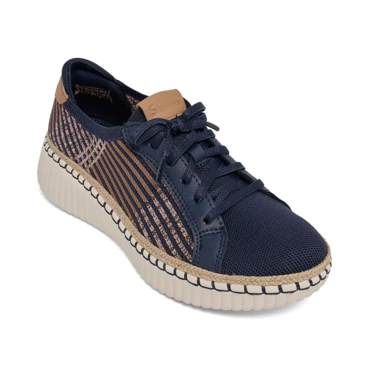 Women`s Skechers Wilshire Blvd - Breezy Stroll Casual Sneakers Navy