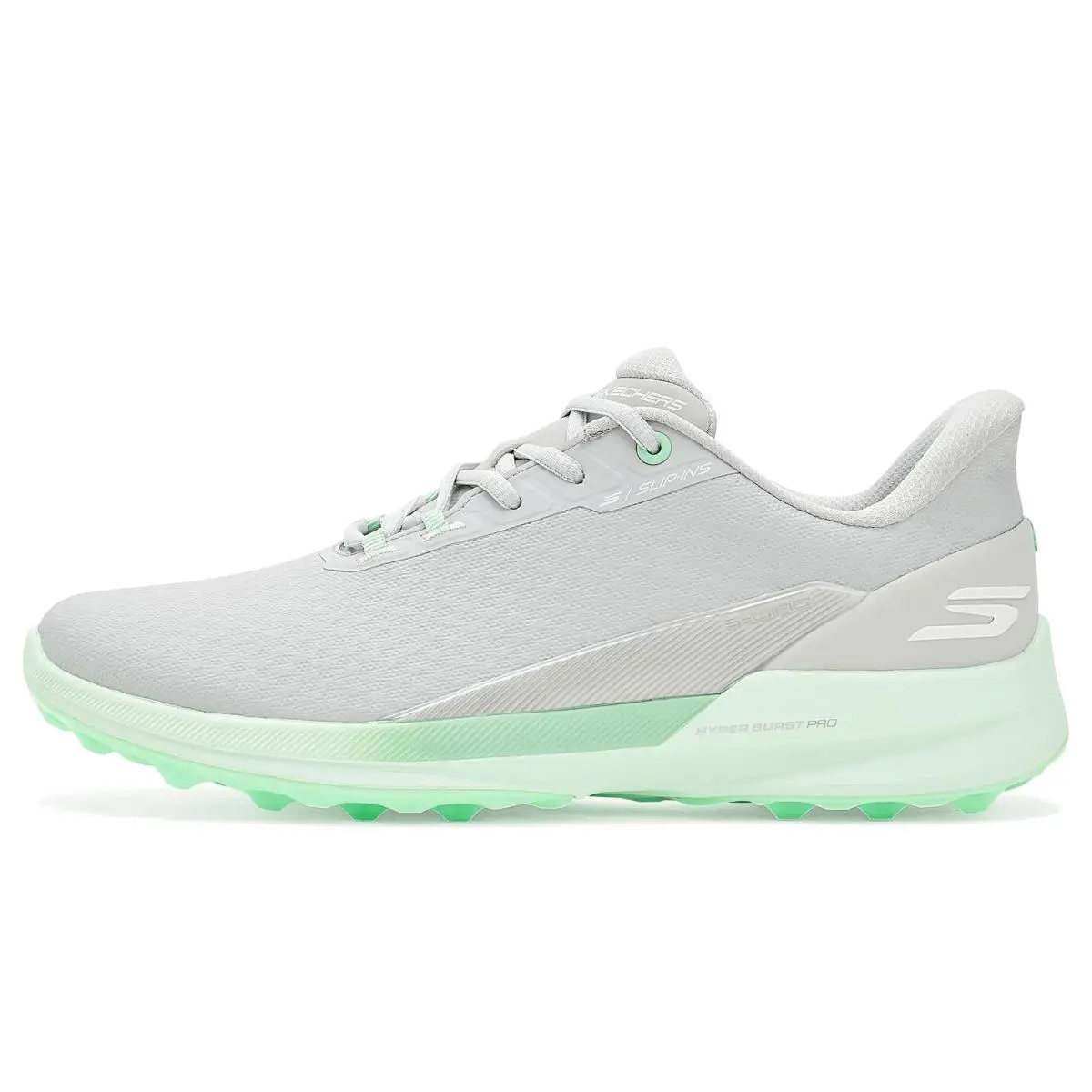 Skechers shoes - Light Gray/Aqua 2