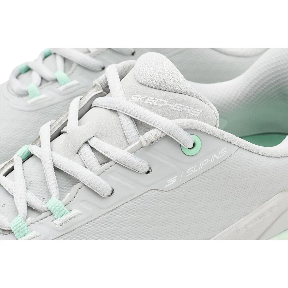 Skechers shoes - Light Gray/Aqua 11