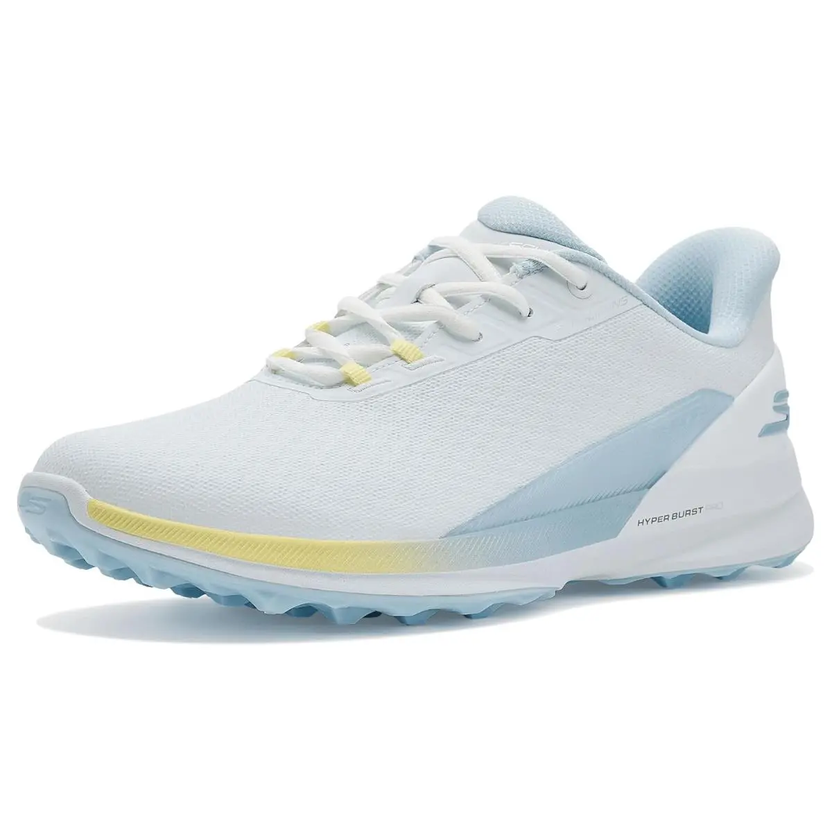 Woman`s Sneakers Athletic Shoes  GO Golf Pure Arch Fit Slip White/Yellow/Blue by Skechers