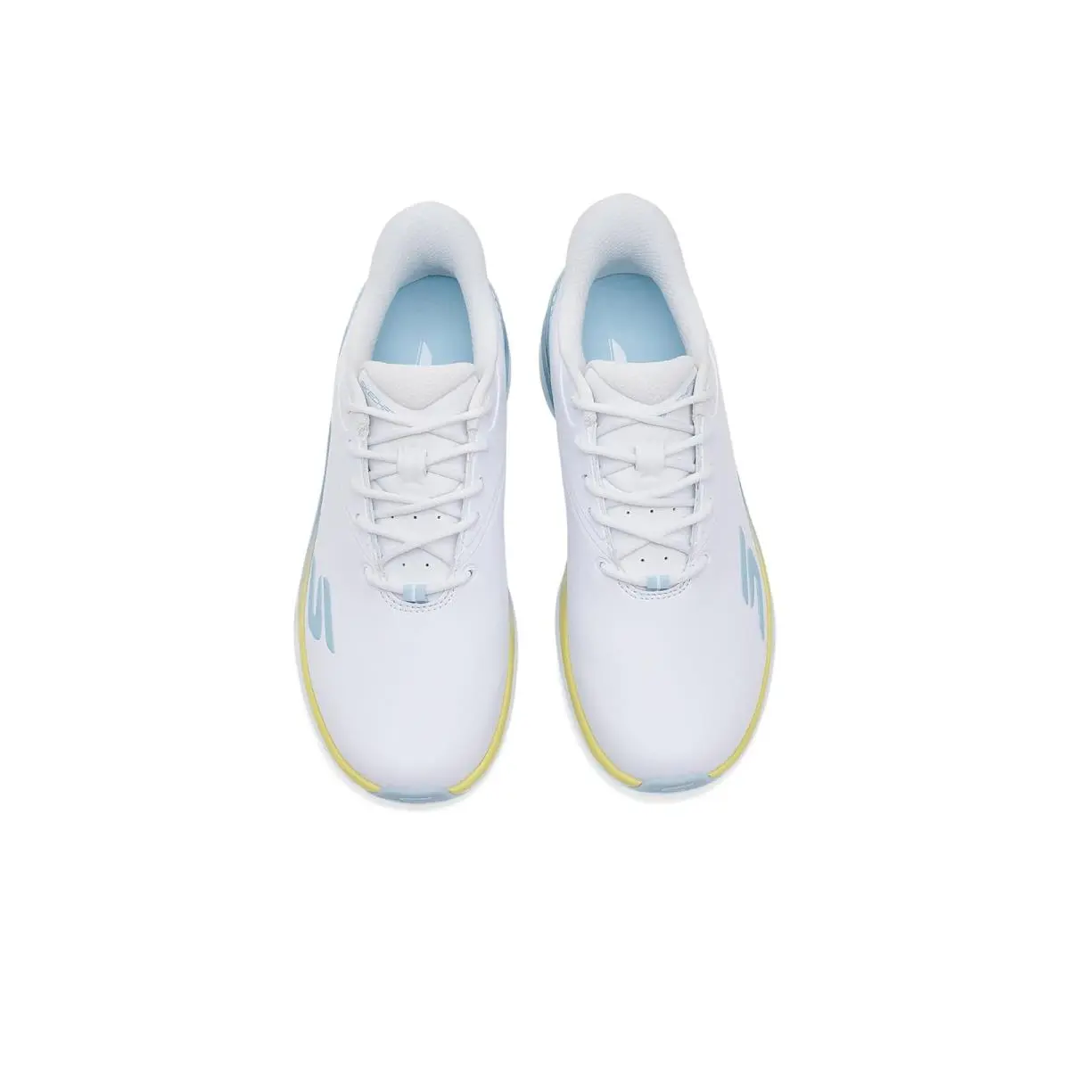 Skechers shoes - White/Light Blue/Yellow 7