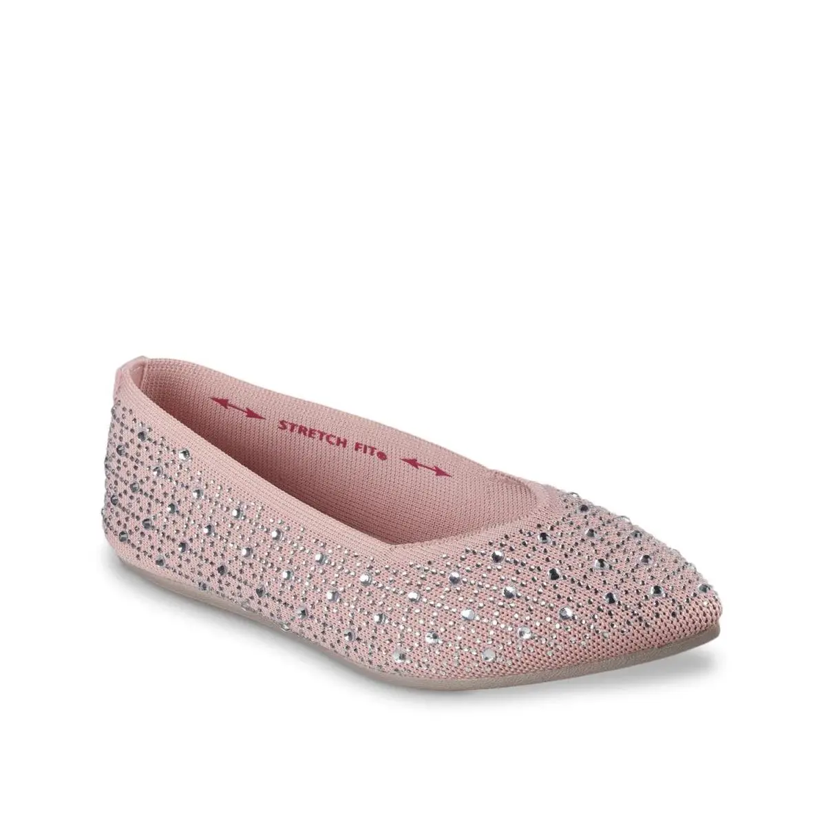 Woman`s Flats Skechers Cleo Point Gleam N` Glow Flat