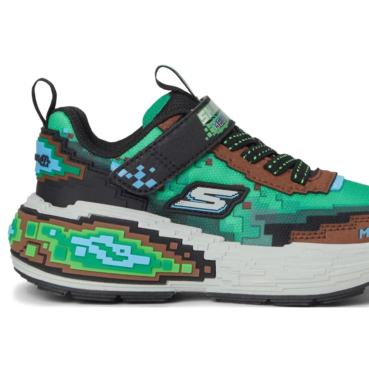 Skechers shoes - Blue/Lime 18