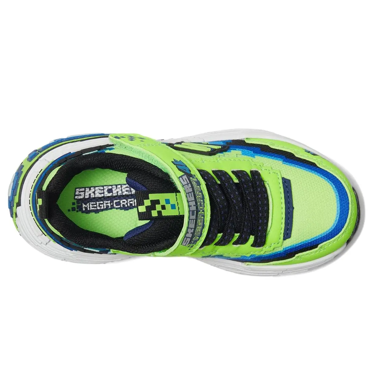 Skechers shoes - Blue/Lime 28