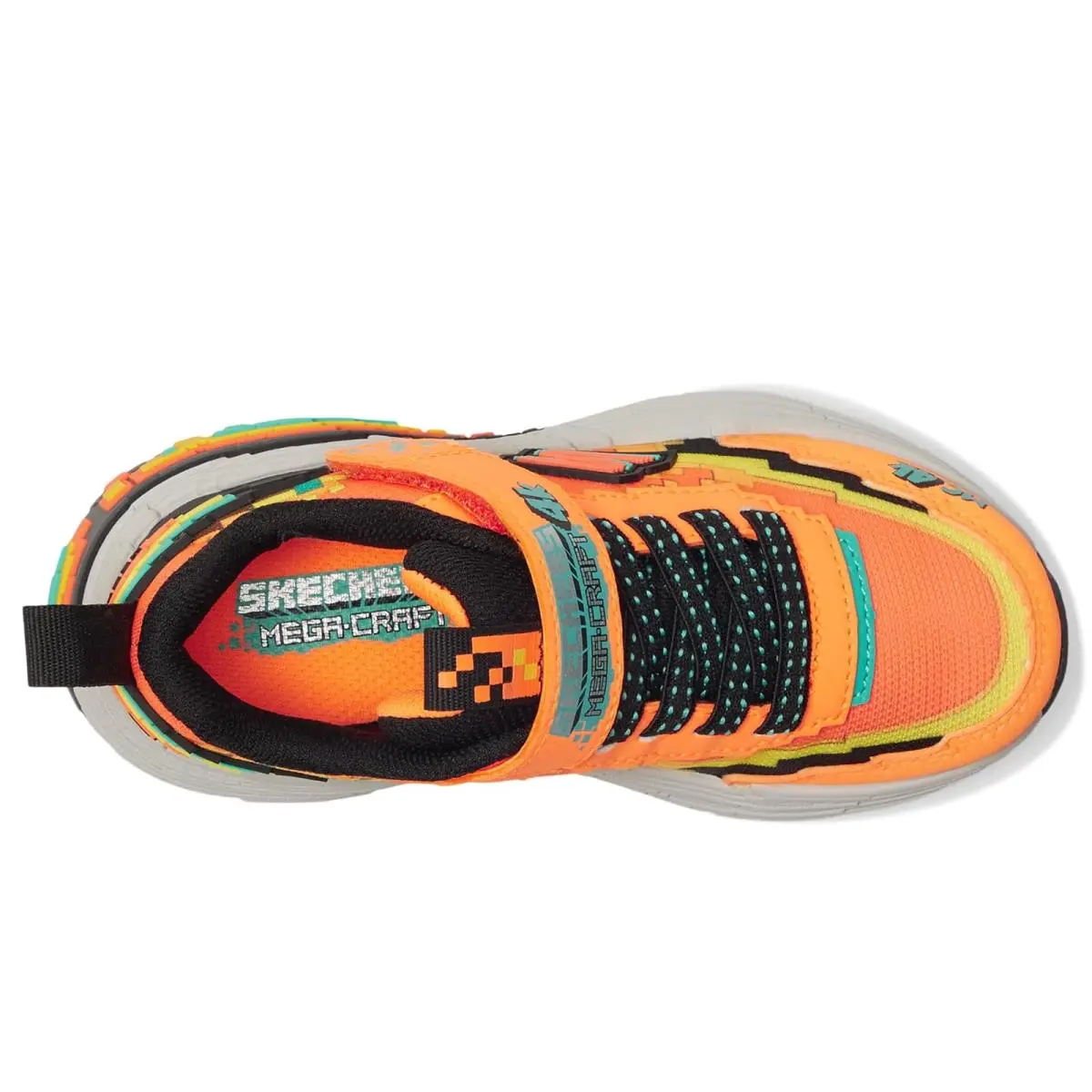 Skechers shoes - Blue/Lime 35