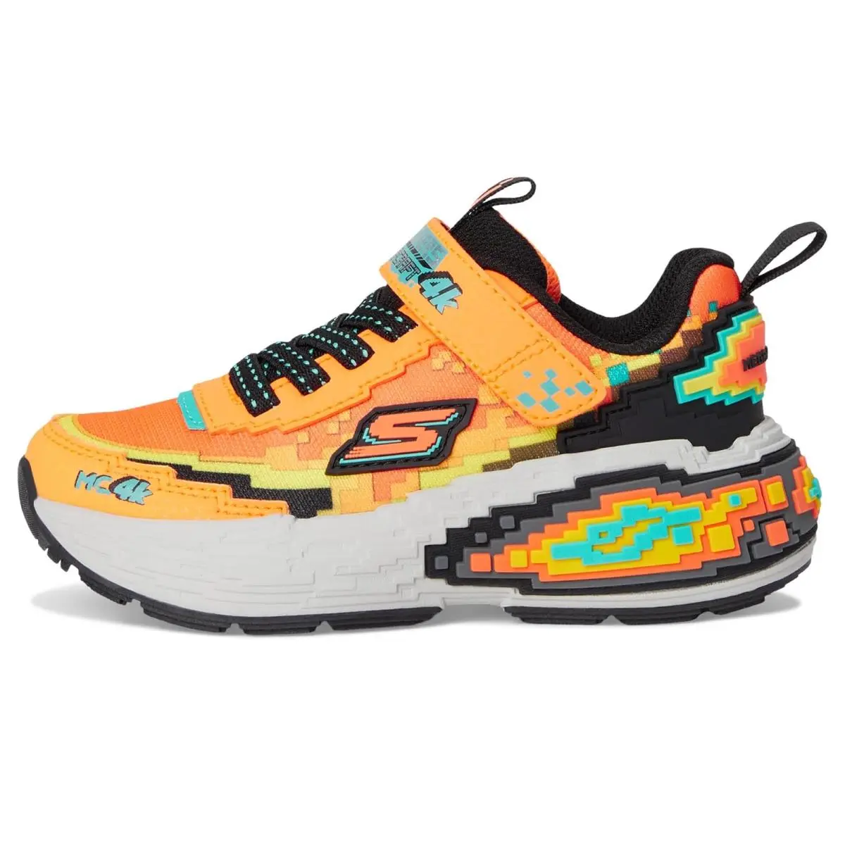 Skechers shoes - Blue/Lime 37