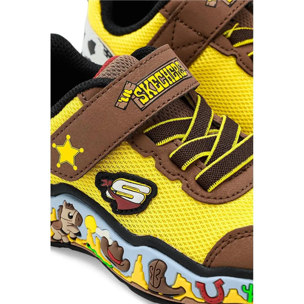 Skechers shoes - Black/Yellow 16