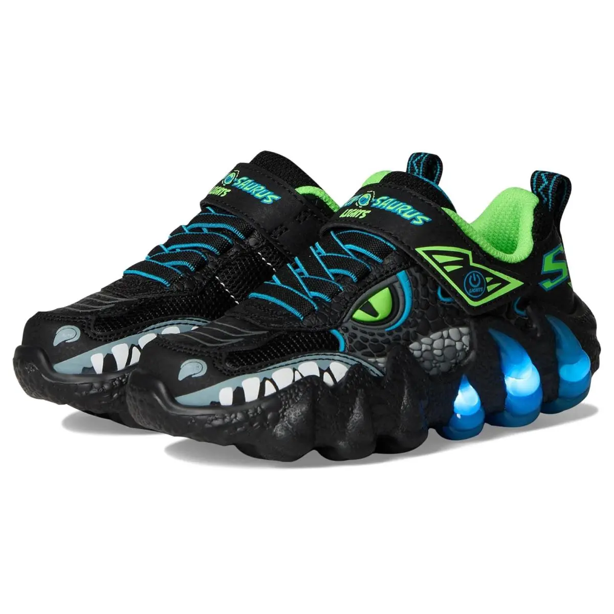 Boy`s Shoes Skechers Kids Skech-o-saurus Lights 2.0 400121L Little Kid/big Kid