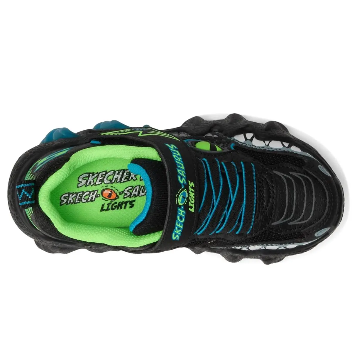Skechers shoes - Black/Blue/Lime 0