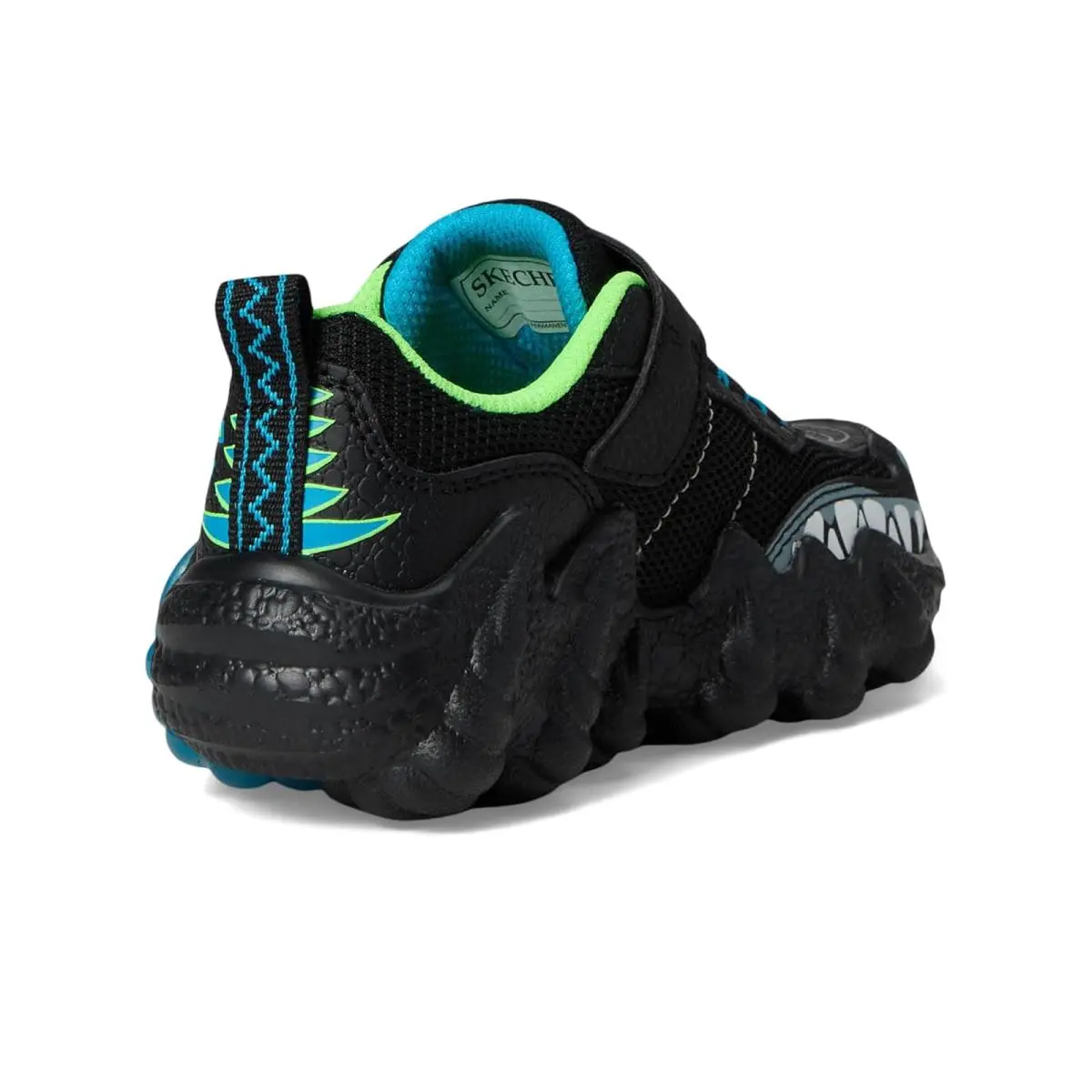 Skechers shoes - Black/Blue/Lime 3