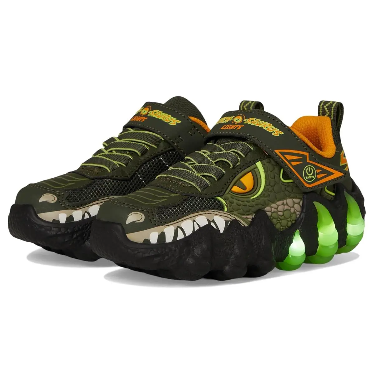 Skechers shoes - Black/Blue/Lime 20
