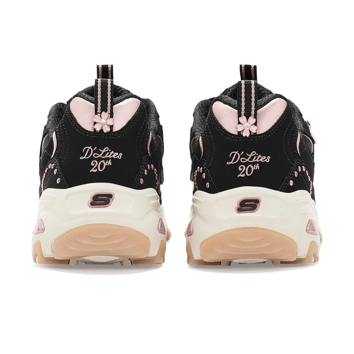 Skechers shoes - Black Rose Gold 12