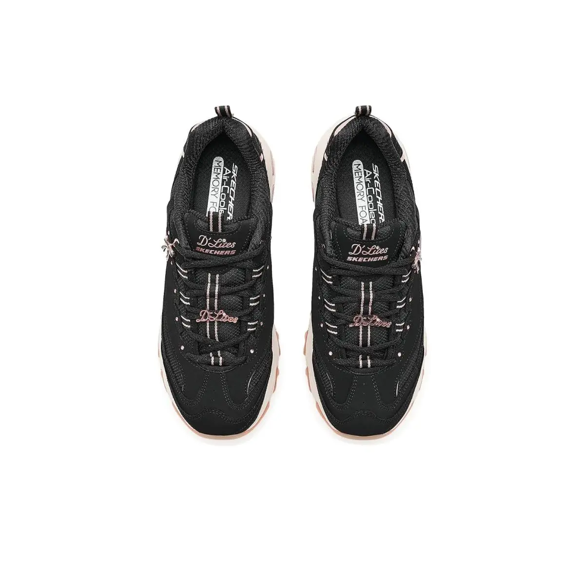 Skechers shoes - Black Rose Gold 7