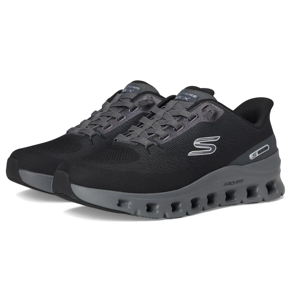 Skechers shoes - Black/Charcoal 6
