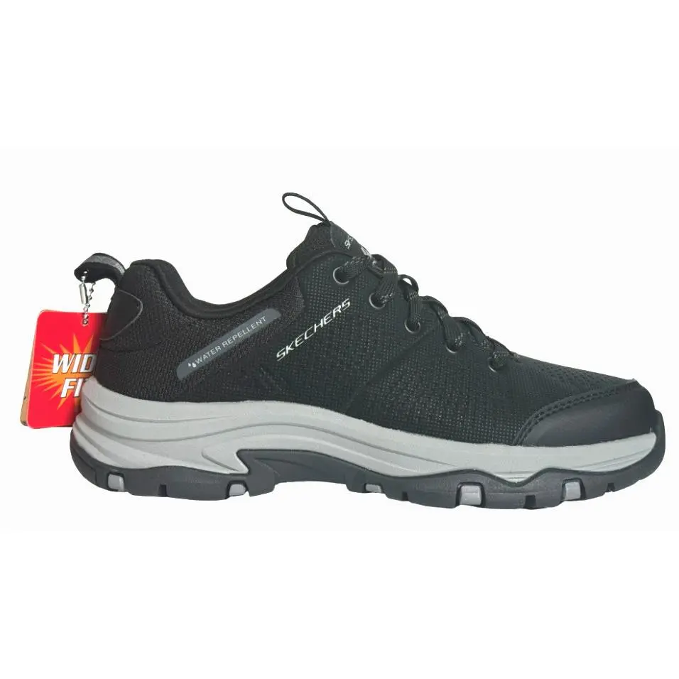 Skechers Womens Trego Trail Destiny Waterrepellent Shoes Sneaker Black/charcoal