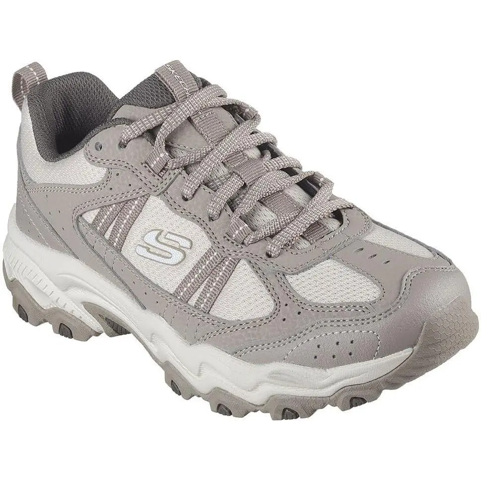 Skechers Stamina AT Womens Walking Running Trail Shoes Natural/taup Sneakers