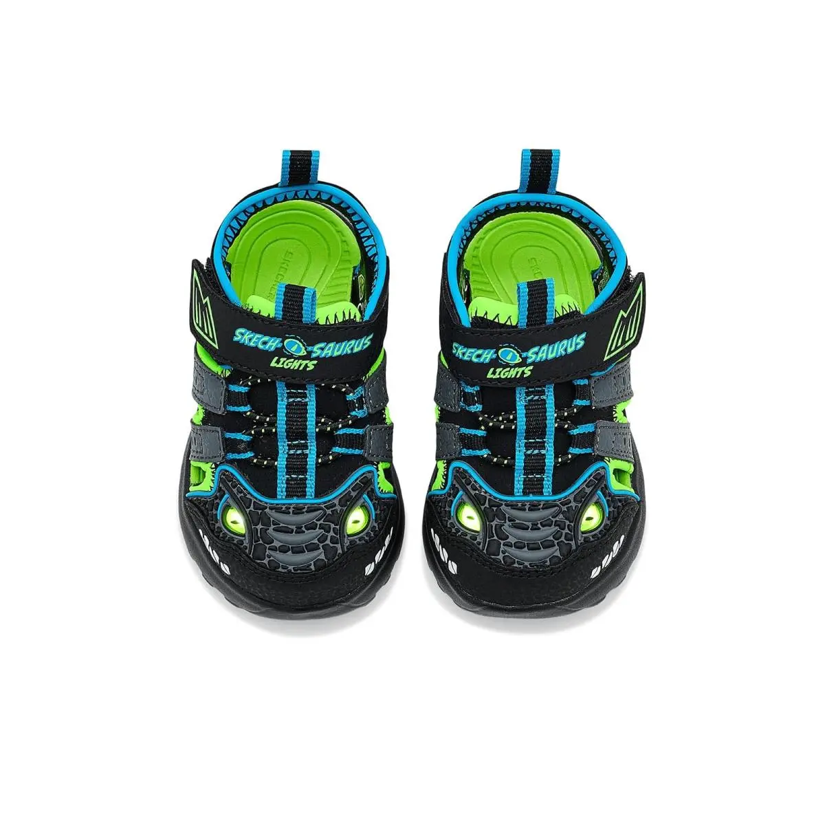 Skechers shoes - Black/Lime 7