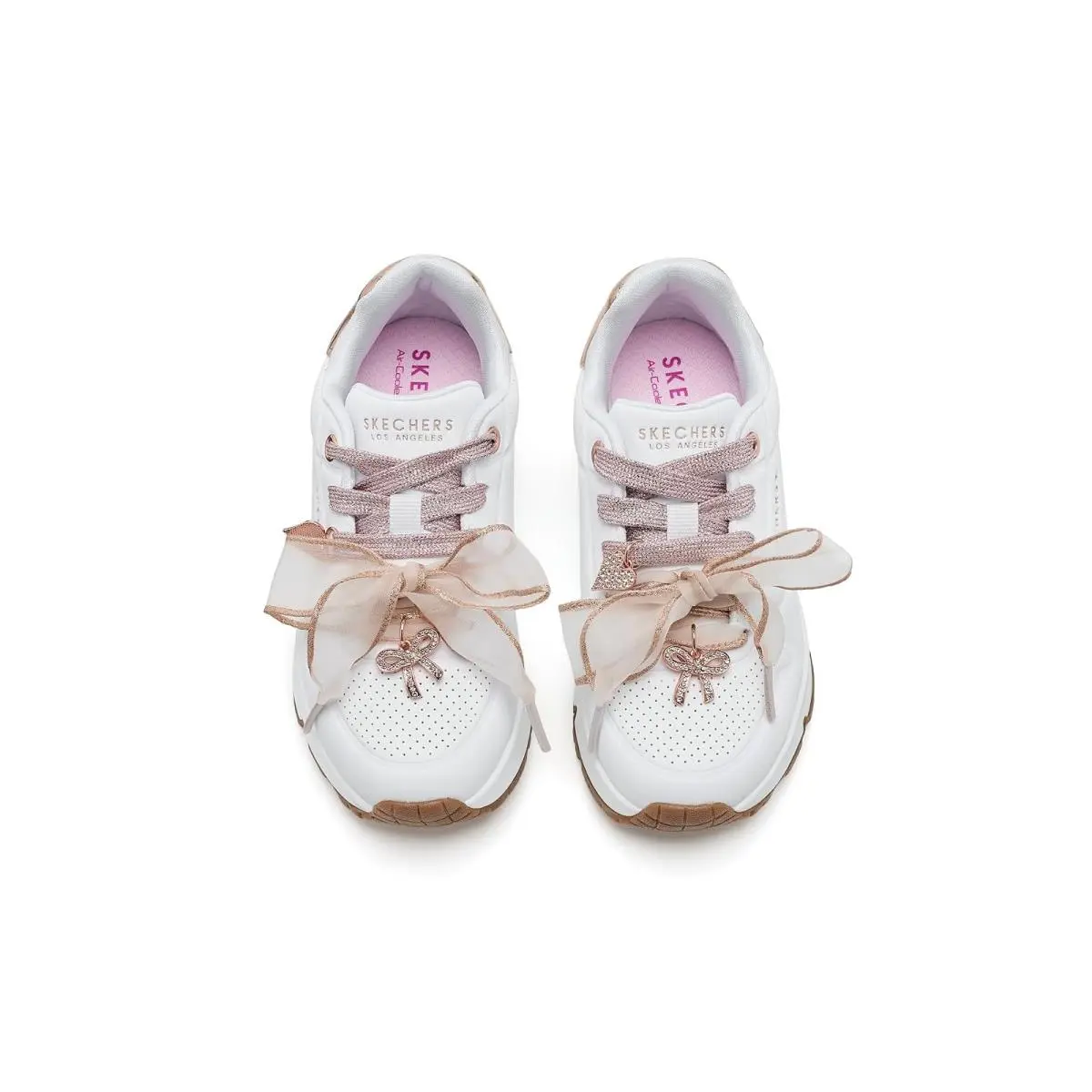 Skechers shoes - White/Rosegold 0