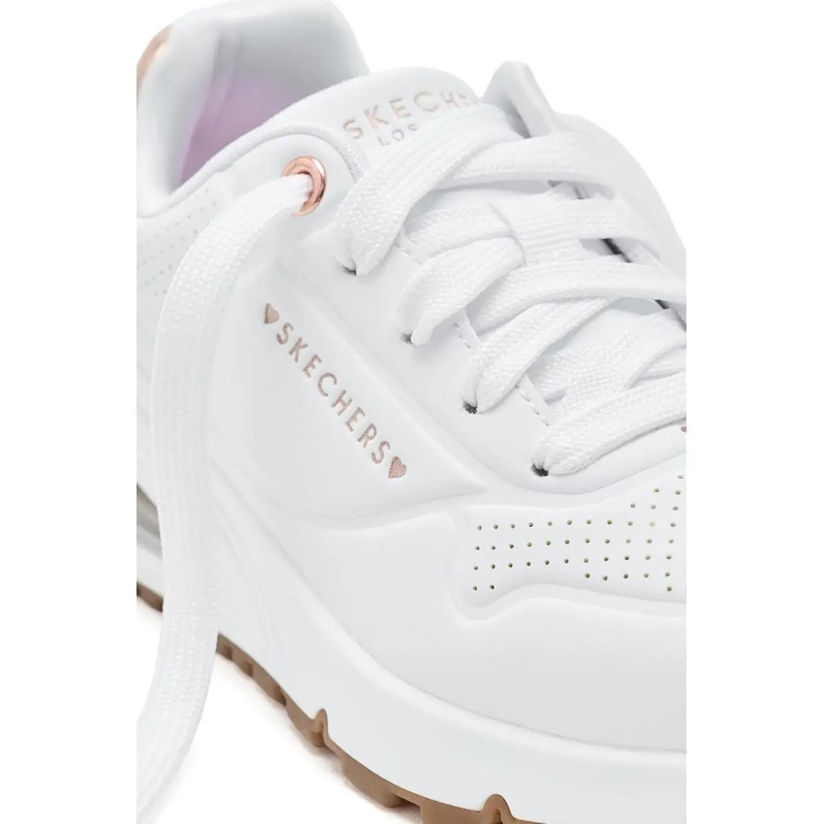Skechers shoes - White/Rosegold 4