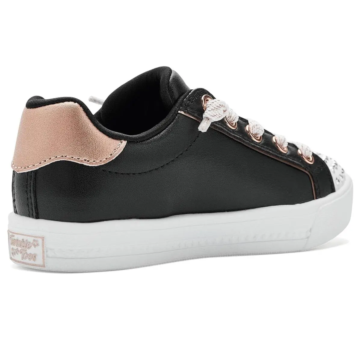 Skechers shoes - Black/Rosegold 1