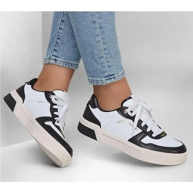 Skechers shoes - Skechers Jade Best in ClassSneaker - WHITE/BLACK 5