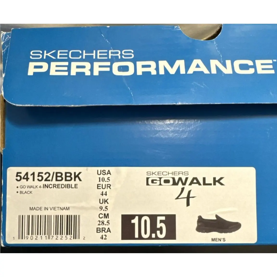 Skechers shoes - SKECHERS GO WALK 4 - WALK - 541552 - Black (UPC: 190211884855) 12