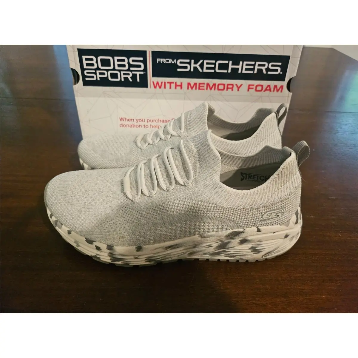 Skechers shoes - Skechers Bobs Sparrow 2.0 Brindle Bae - Gray 1