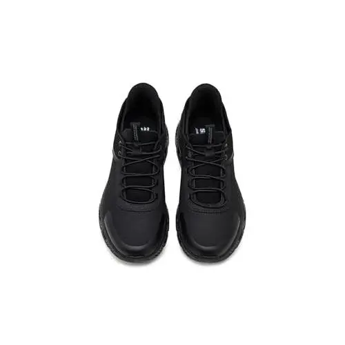 118425 Skechers Men`s Bobs Arc Waves - Slick Turn Slip-ins Black Size 10.5
